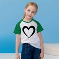 thumbnail image 6 of fatyb Heart T Shirts for Boys Girls Print Short Sleeve Graphic T-Shirts Kids Unisex Summer Tees Tops, 6 of 7