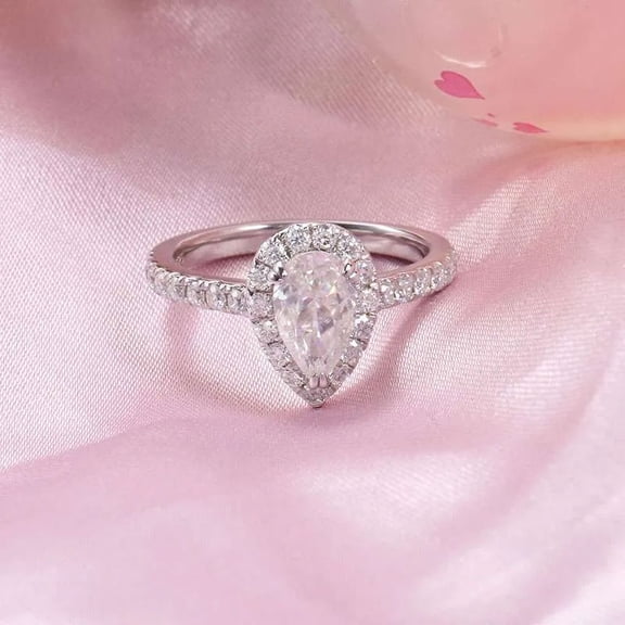 Filigree Rings Gold Plated Silvago Jewel 1.8 Ct Marquise Cut Lab-Created Simulated Diamond ...
