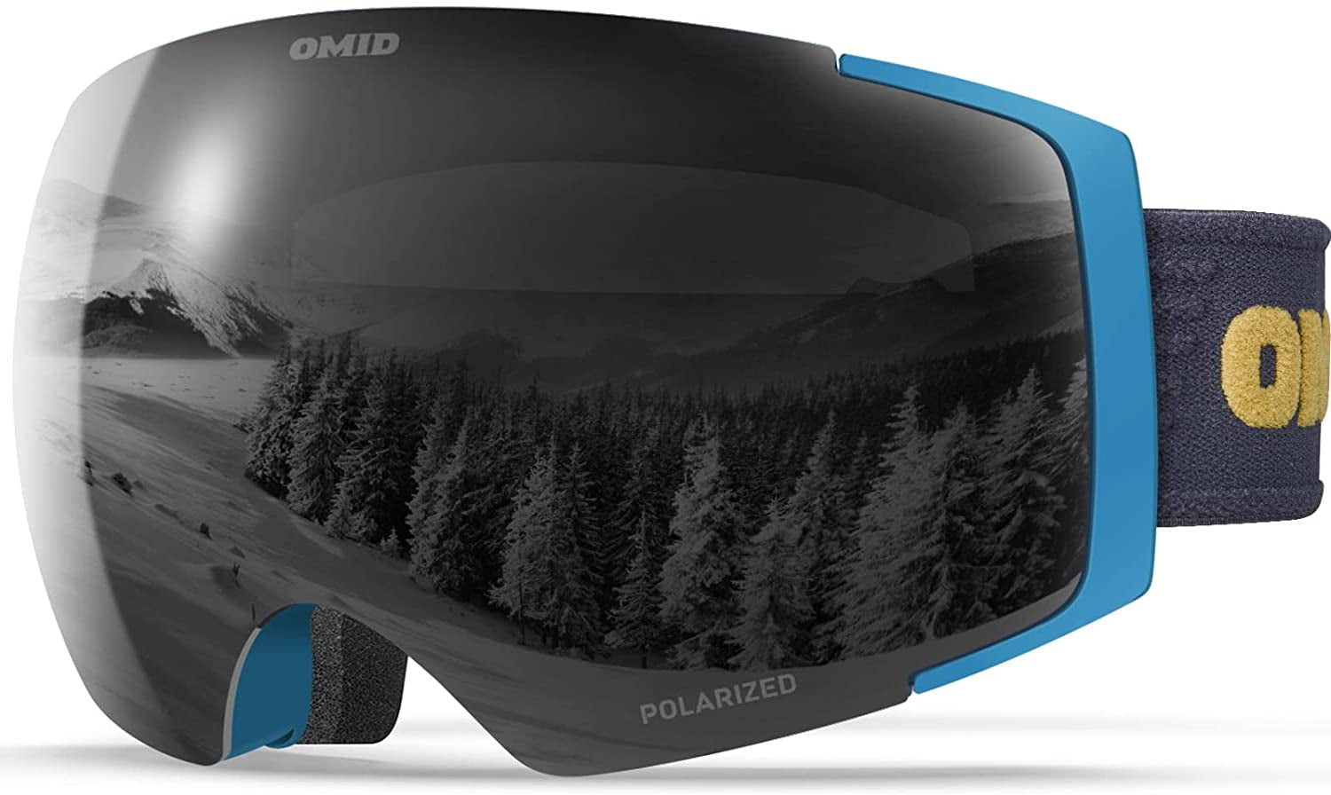 OMID V1 Polarized Magnetic Lens Anti-fog Snow Goggles for Men Women Ski Goggles 