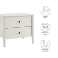 thumbnail image 2 of Emmeline Nightstand in White, 2 of 8