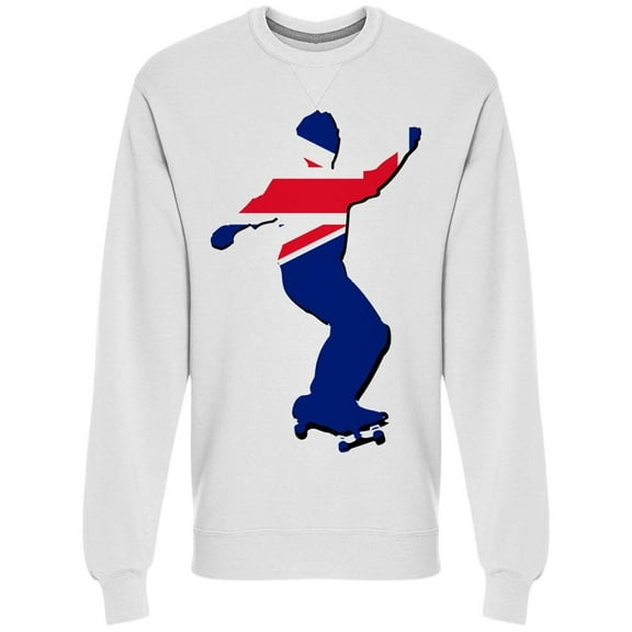 Skateboard Sport New Zealand Sweatshirt Men -Image by Shutterstock, Male Medium
