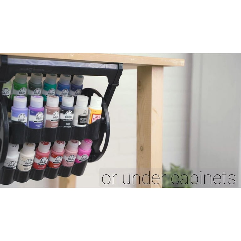 DIY Acrylic Paint Organizer  Paint storage diy, Paint