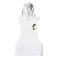 thumbnail image 4 of Blusa sin mangas con capucha para hombre, camiseta sin mangas deportiva de alta elasticidad, cuello redondo, sin mangas, para fitness, musculoso, ropa de fitness, camiseta sin mangas de algodón para h, 4 of 6