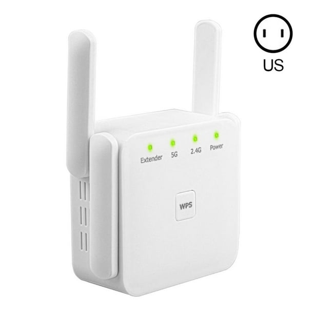 Repetidor Wifi De 1200 Mbps, Extensor Wifi Inalámbrico, Amplificador De Señal De Largo Alcance De Doble Banda De 2,4 Ghz/5 Ghz, Enrutador Wi-Fi Yuarrent EL012991-00