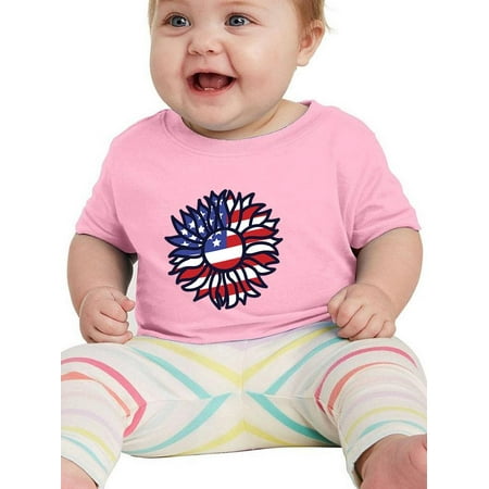 

Patriotic Sunflower Bold Lineart T-Shirt Infant -Image by Shutterstock 6 Months