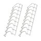 thumbnail image 1 of Kitchen Bowl Rack for Storage with 2Pcs Stainless Steel Dish Drainers, 1 of 3