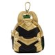 thumbnail image 1 of Bolsa para premios para mascotas Loungefly Marvel Loki Cosplay verde, 1 of 5