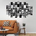 thumbnail image 4 of Wall Collage Kit Estética Pictures-Room Photo Collage Poster (Black White) Ehuebsd  Libre de BPA, 4 of 9