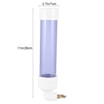 thumbnail image 1 of WEUVEB Bird Water Container Plastic Bottle Bird Water Fountain Blue Hitting Pin Type 1Pack, 1 of 6