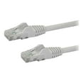 thumbnail image 1 of StarTech.com 2ft CAT6 Ethernet Cable, 10 Gigabit Snagless RJ45 650MHz 100W PoE Patch Cord, CAT 6 10GbE UTP Network Cable w/Strain Relief, White, Fluke Tested/Wiring is UL Certified/TIA - Category 6 - 24AWG (N6PATCH2WH) - Patch cable - RJ-45 (M) to RJ-45 (M) - 2 ft - UTP - CAT 6 - molded, snagless - white, 1 of 3