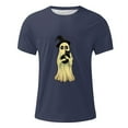 thumbnail image 4 of Blusas y camisas de manga corta y cuello redondo para hombre. Blusas/camisetas de manga corta con cuello redondo y estampado de Halloween para hombre. Blusa para hombre., 4 of 5