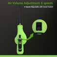 thumbnail image 2 of Cordless Mini Leaf Blower, 21V Handheld Electric Leaf Blower, Green, 2 of 16