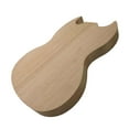 thumbnail image 4 of Handmade Blank Guitar Body Polished Finest Durable For SG Electric Guitar DIY Accessory, 4 of 7