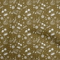 thumbnail image 1 of oneOone Viscose Jersey Dark Olive Green Fabric Beach Dress Material Fabric Print Fabric By The Yard 60 Inch Wide, 1 of 4