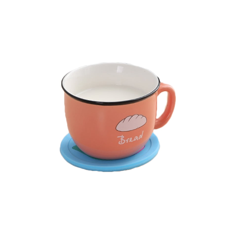 Cute 5V USB Silicone Heat Warmer Pad Milk Tea Coffee Heater HotDrinksCup Gifts