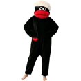 thumbnail image 2 of 𝑲𝑰𝑫𝑺 Big Mouth Funny Monster Onesie With Comb Hooded 𝑷𝑨𝑱𝑨𝑴𝑨𝑺 | Silly Big Mouth Monsters Plush Jumpsuit with Pocket Cozy Home Soft Plush Home Loungewear 2027 Halloween Family Costumes, 2 of 7