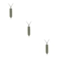 thumbnail image 3 of Colgantes de cristal Qarigey Hexágono Columna Aventurina Verde, 3 of 6