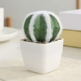 thumbnail image 2 of Mini Artificial Cactus Plants in Pots 1 Pc Potted Faux Succulents in Pots Fake Potted Plants Cactus Decor Small Artificial Plant for Home Decor Indoor Office Desk Tabletop Shelf, 1.97x3.54 Inch, B, 2 of 7