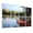 Color 2, variant on Forest 8 Pack Art Acoustic Panels Sound Absorbing Red wooden canoe shore Boundary Waters lake morning light Decorative Soundproof Wall Panels Self Adhesive for Game Room Bedroom 48"x32"