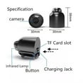 thumbnail image 4 of NEW X5 Mini Camera HD1080P Compact Wireless WIFI Camera with Recording Function Suitable for Outdoor Camping at Home, 4 of 9