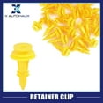thumbnail image 2 of 30pcs Door Trim Panel Retainer Clips Nylon Yellow for Chrysler Cirrus for Jeep Grand for for Cherokee 6502991, 2 of 7