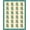 Multicolor Teal Orange, Pattern 2, variant on ODIKA Fish Bass Fishing Trout Lure Cabin Border Sporting Bathroom Doormat for Playroom, Bedroom, Reading Nook, Pet Friendly & Kids Safe Play