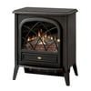 Dimplex CS33116A Compact Remote Control Durable Electric Stove Heater, Black