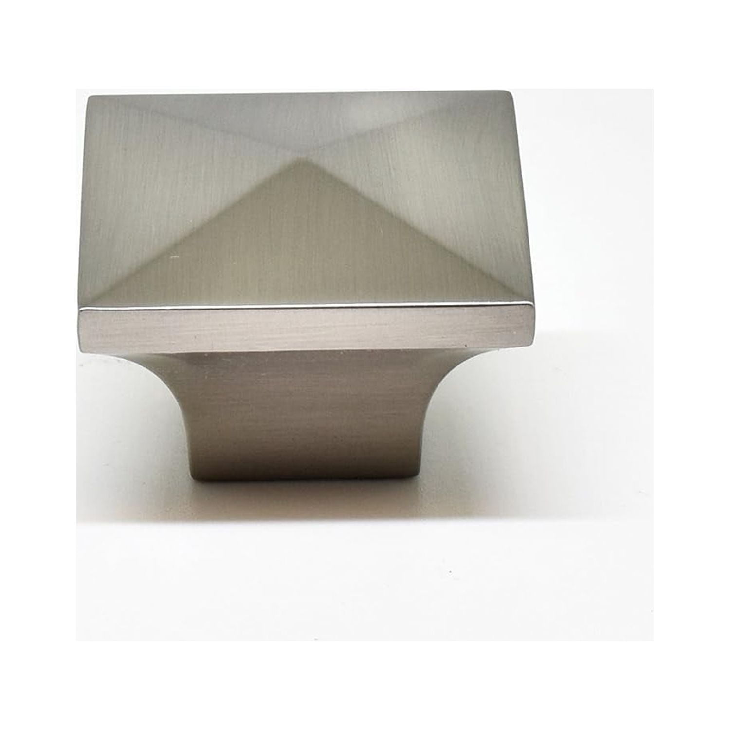 Silverline K2021-BSN Cabinet Hardware Knob 25 Pack 32L x32W x 22H (mm) Brushed Satin Nickel