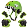 thumbnail image 1 of CNKOO Bicycle Helmet Kids Cartoon Safety Head Protection for Kids 5+ Years Light Weight Breathable for Bicycle   Fun Design  Colorful Helmet  Lightweight Plastic  Young Cyclists, 1 of 5