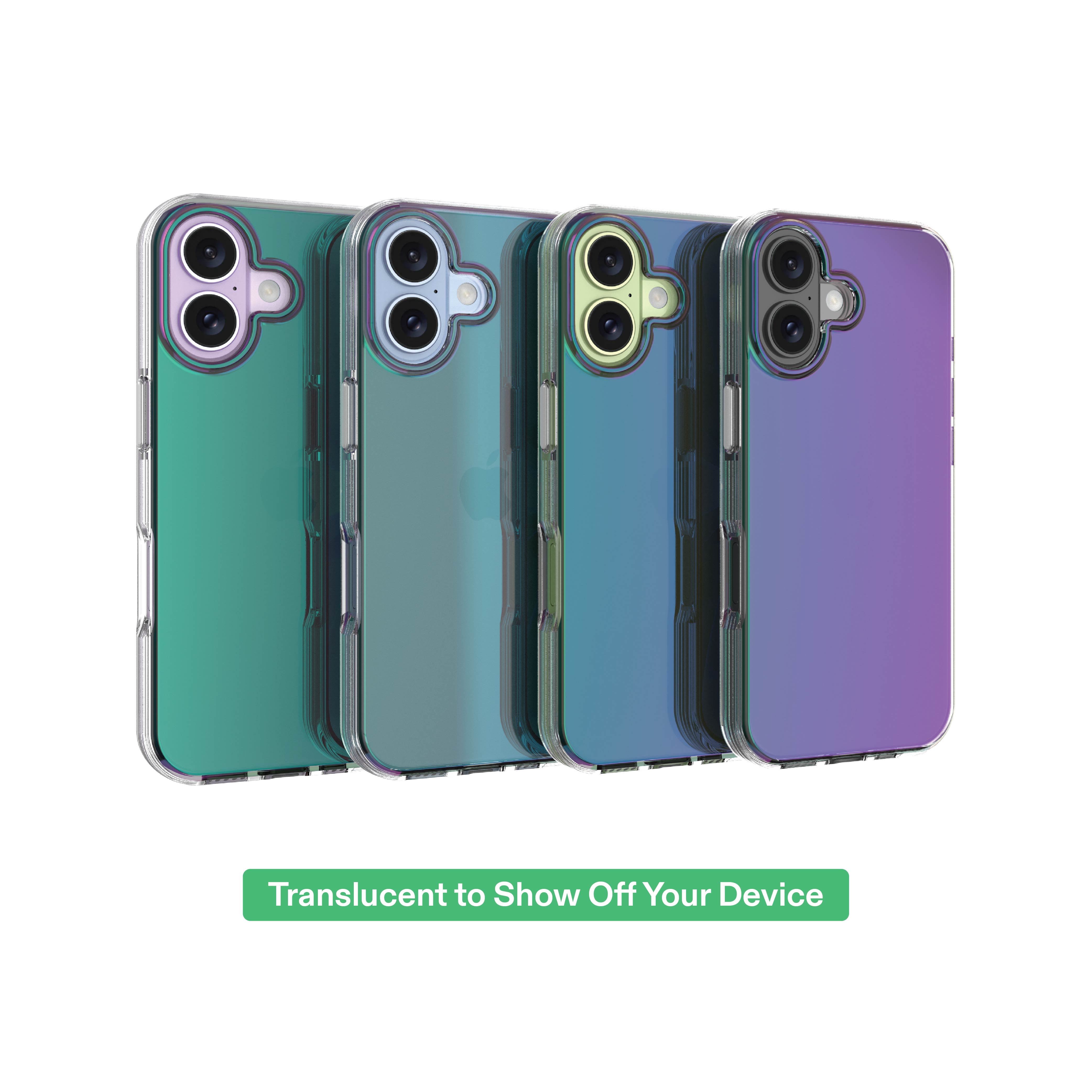 onn Phone Case for iPhone 17 - Opalescent