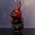 thumbnail image 4 of 12cm Kawaii Pikachu Cos Deadpool personajes de Anime versión q de animación de dibujos animados figura de juego de marea decoración de coche de escritorio pokemon, 4 of 5