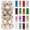 Champagne Gold, variant on 24pcs Christmas Ball Ornaments Shatterproof Christmas Ornaments Set Decorations for Xmas Tree Balls