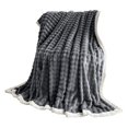 thumbnail image 2 of SeekLGT Bubble Fleece Throw Blanket 50x70 Inch Cute Animal Print Soft Double Sided Flannel Blanket Lightweight Cozy Sofa Bed Winter Air Conditioning Throw, 2 of 8