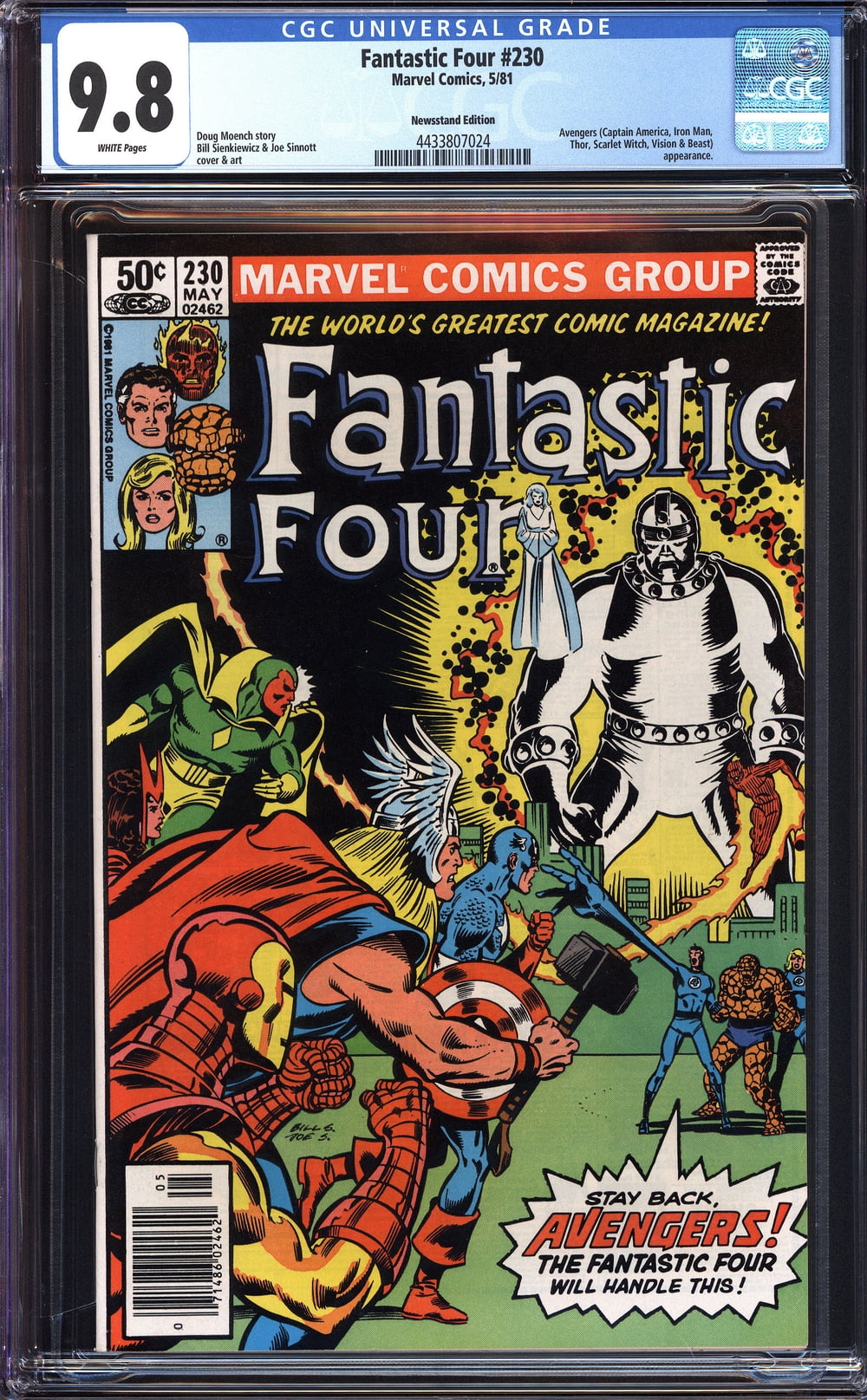 Cover of Fantastic Four #230