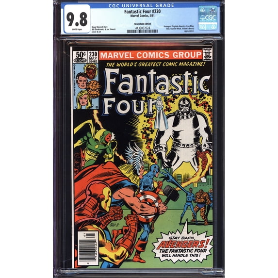 Fantastic Four #230 - CGC 9.8 Comic Book