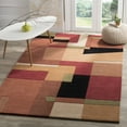 thumbnail image 2 of SAFAVIEH Rodeo Drive Phillis Abstract Wool Area Rug, Multi, 6' x 6' Square, 2 of 8