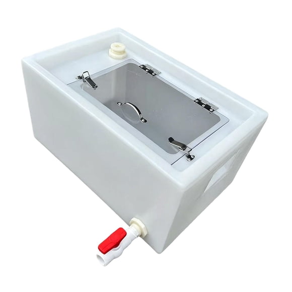 Tanque de transporte de peces, contenedor de transporte, regalos, resistente, multifuncional, para exteriores, playa, viajes, caja de cría, cubo de 40 litros