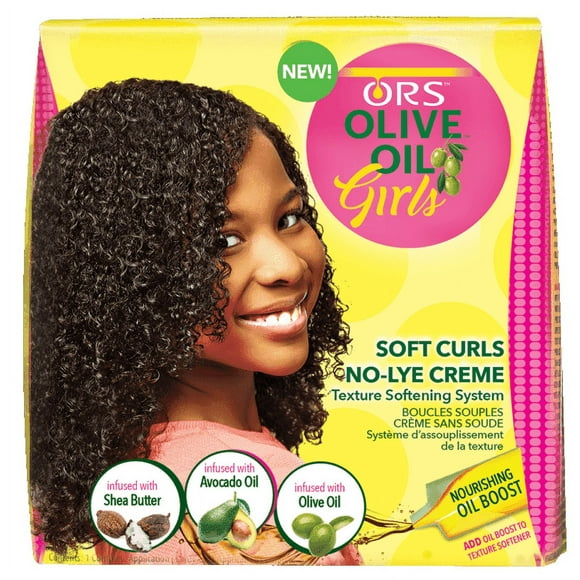 ORS Huile d'Olive Filles Système Adoucissant Texture Boucles Douces