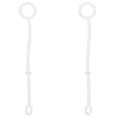 thumbnail image 1 of Miangastore 2pcs Ceramic Teapot Cover Handle Rope Silicone Tea Pot Rope Tea Accessories, 1 of 9