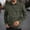 Army Green, variant on Adult Polo Shirt Men Long Sleeve Button Polo Tees Lightweight White Shirt for Men