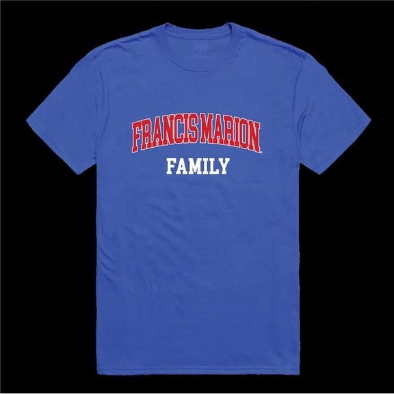 Francis Marion University Patriots Family T-Shirt, Royal - Extra Large