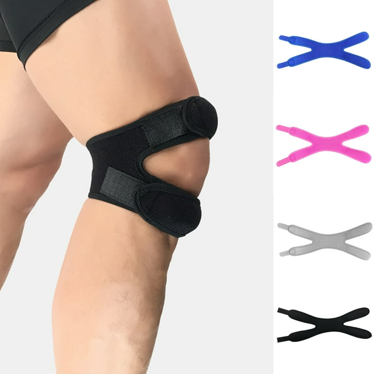 D-GROEE Patella Knee Strap, Pain Relief Patellar Tendon Support, Adjustable  Brace Band for Basketball, Running, Jumpers Knee, Volleyball, Tendonitis