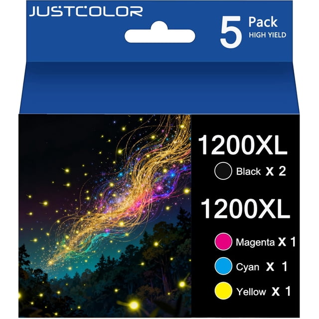 Cartucho de tinta JUSTCOLOR compatible con Canon PGI-1200XL