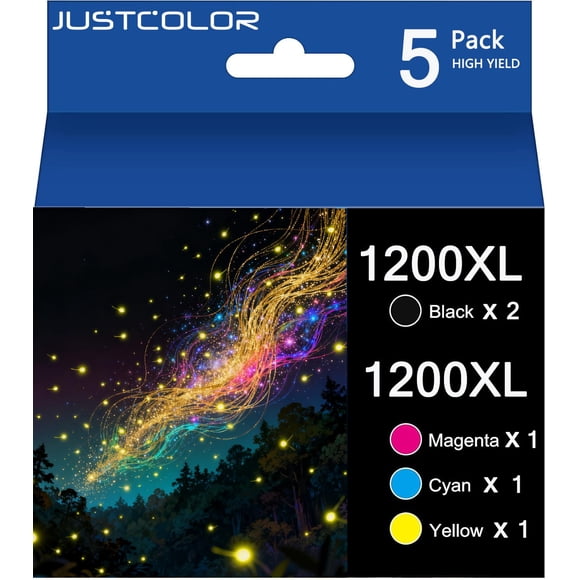 Cartucho de tinta JUSTCOLOR compatible con Canon PGI-1200XL