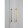 thumbnail image 7 of Goo-Ki Antique Brass Cabinet Handles of 7.6''(192mm) Hole Center, Zinc Alloy Cabinet Pulls for Drawer,Dresser,Cupboard Wardrobe Cabinet,6 Pack, 7 of 7