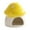 Yellow, variant on Hamster House Ceramic Hideout Mushroom Shaped Durable Material for Small Pets Cage Decoration