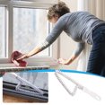 thumbnail image 1 of WREESH Triangular Iron Wire Table Top With Handle, Vegetable Washing Basin, Faucet, Window Cleaning, Window Sill, Rail, Removal, Brush, 1 of 9