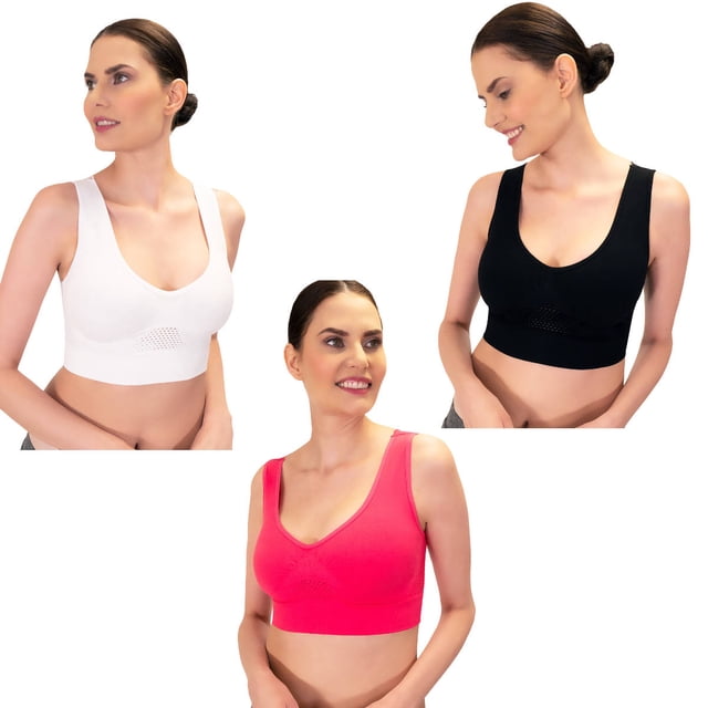Kit 3 Fresh Bra I Love Shape Encaje M 2101 T G