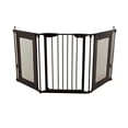 thumbnail image 1 of Dreambaby® Denver 3 Panel Adapta-Gate® - Black with Grey Mesh Panels, 1 of 5