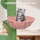 thumbnail image 5 of Árbol para Gatos Roypet Ajustable Alto de Piso a Techo Verde, 5 of 8